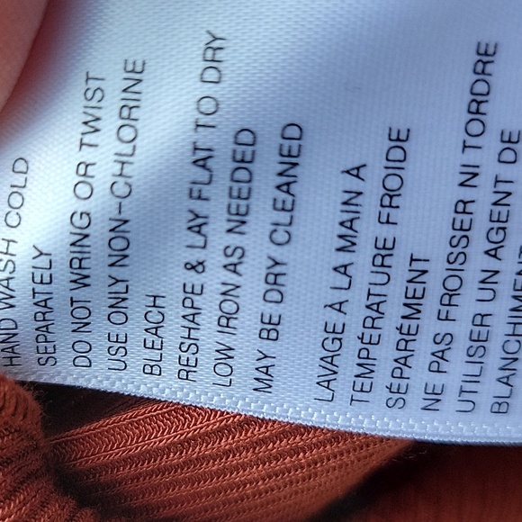 NWT, FREE PEOPLE COWBOY MED TOP in Rust color - Picture 9 of 14